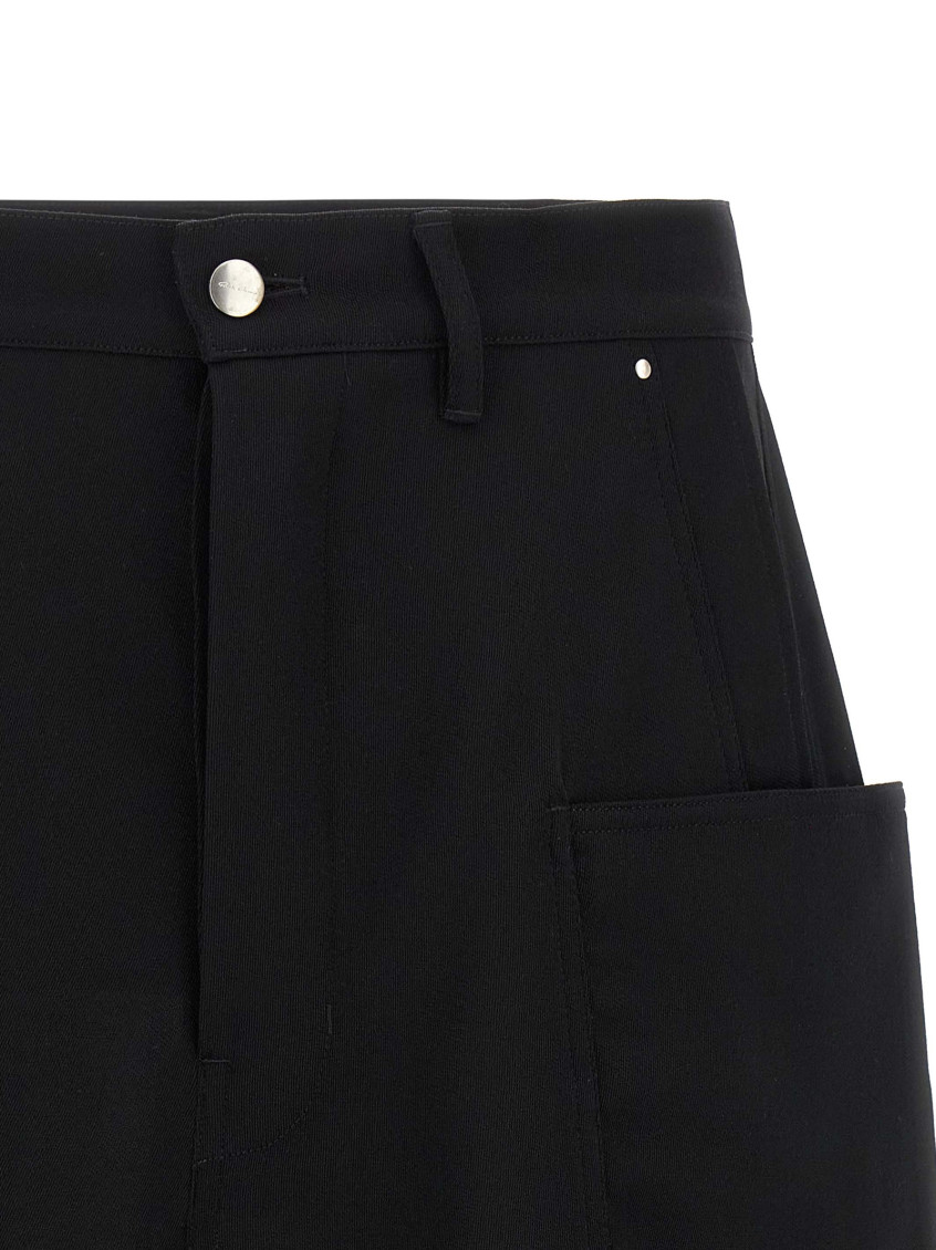 Rick Owens - stefan cargo bermuda shorts belt loops pocket