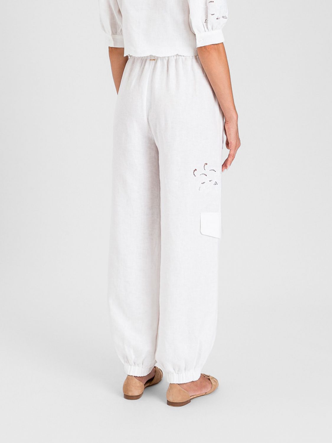 Pants Woman color White