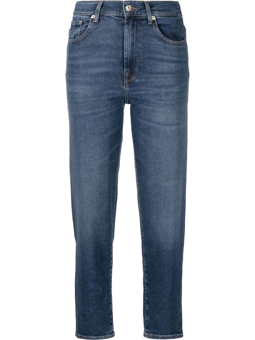 Skinny cropped jeans - Blue