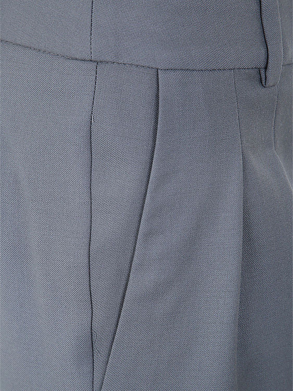 High-waisted tailored trousers - Neutrals