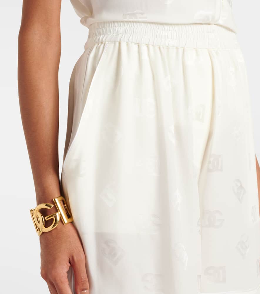 DG silk shorts