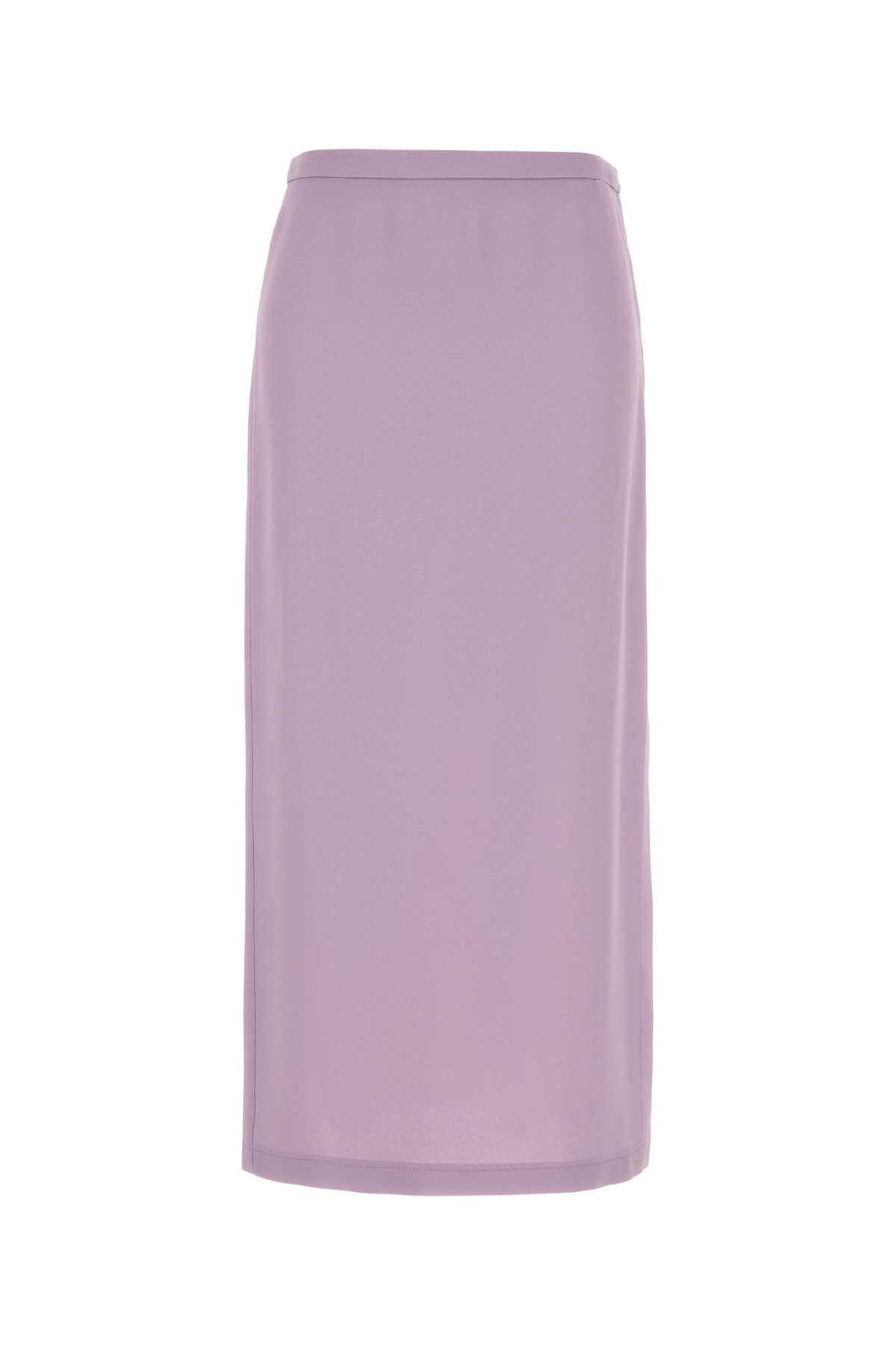 Crepe Skirt — Purple