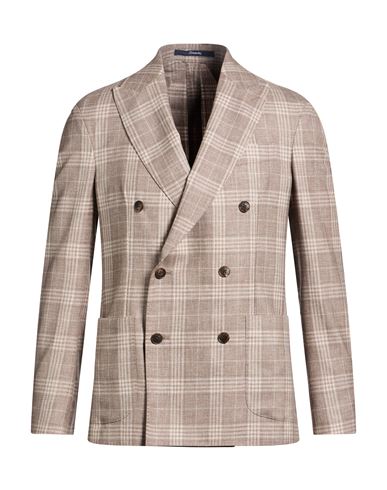 Man Blazer Grey Size 40 Virgin Wool