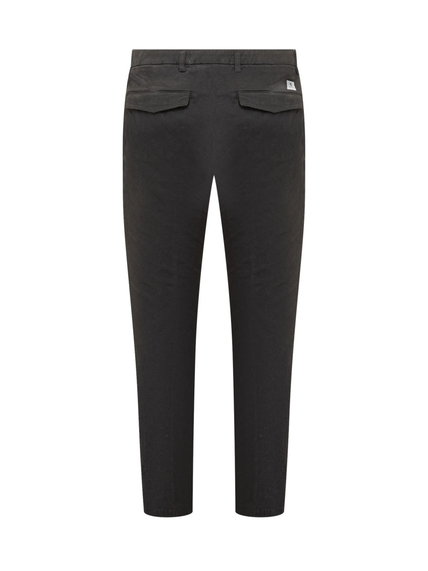 Black Slim Chino Pants