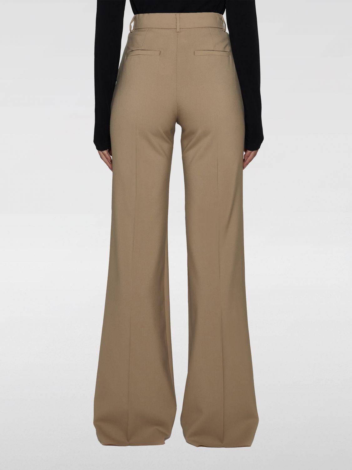 Pants Woman color Beige