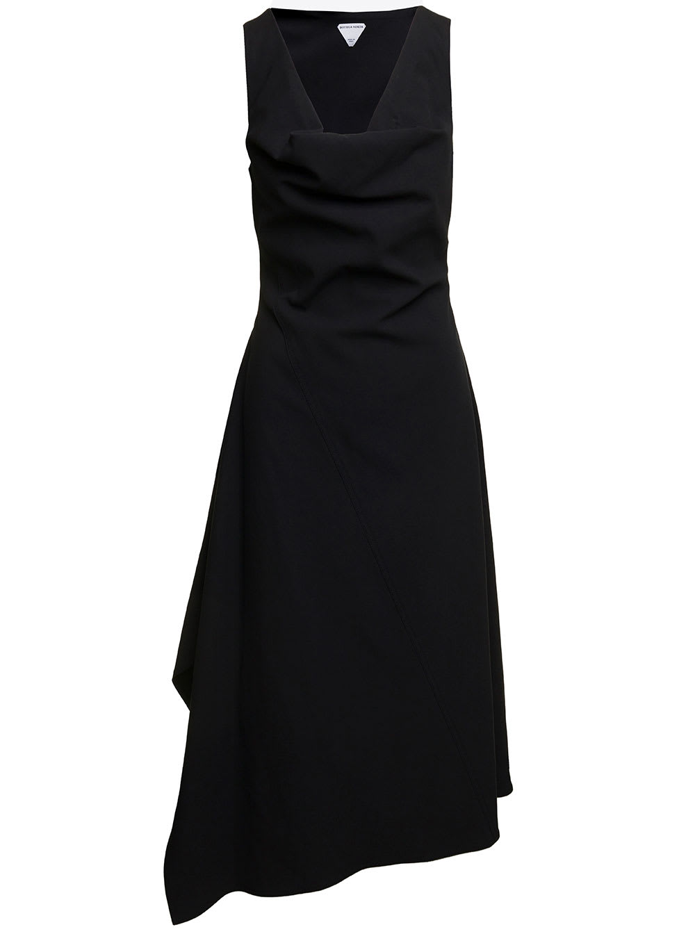 Cawl Neck Midi Dress