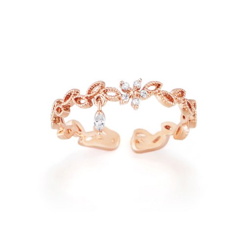 Laurel flower ring PMBR0013