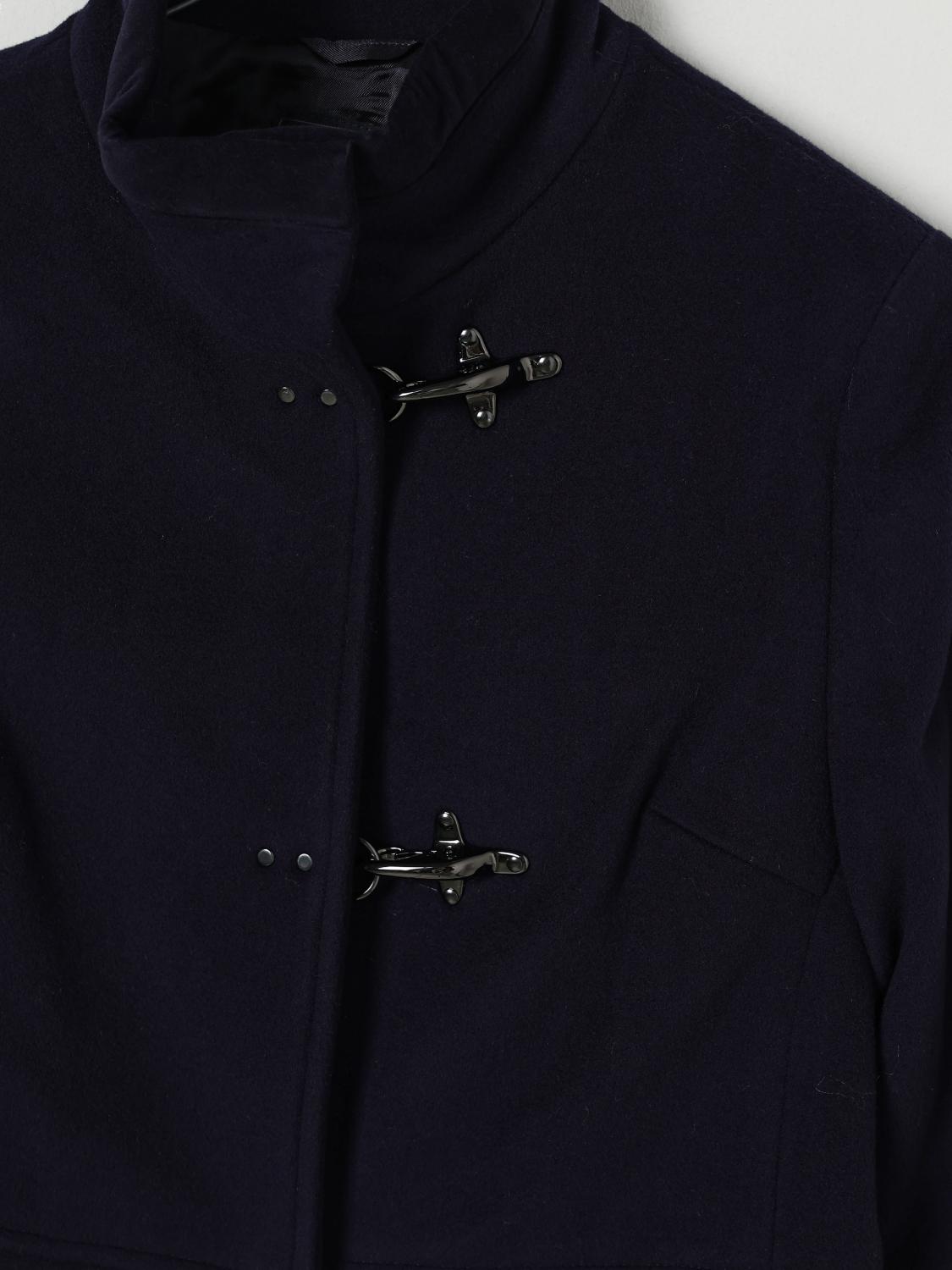 Coat Kids color Blue