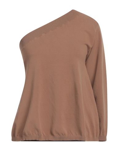 Archivio B Woman Sweater Light brown Size M Viscose, Polyester