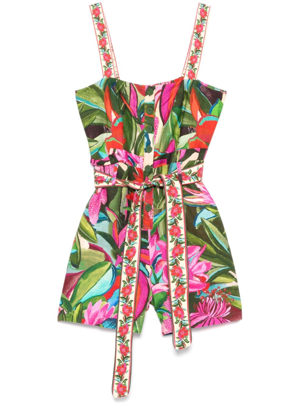 Jardin de Reve jumpsuit - Green