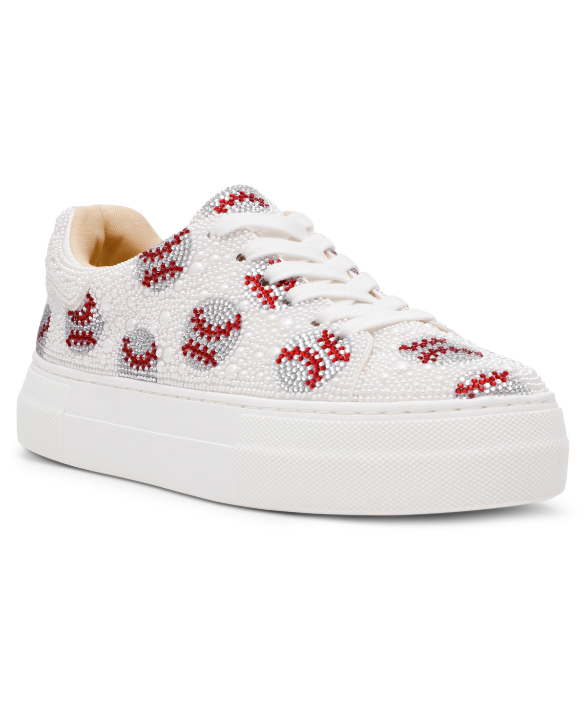 Women's Sidny Lace-Up Platform Sneakers - Baseball
