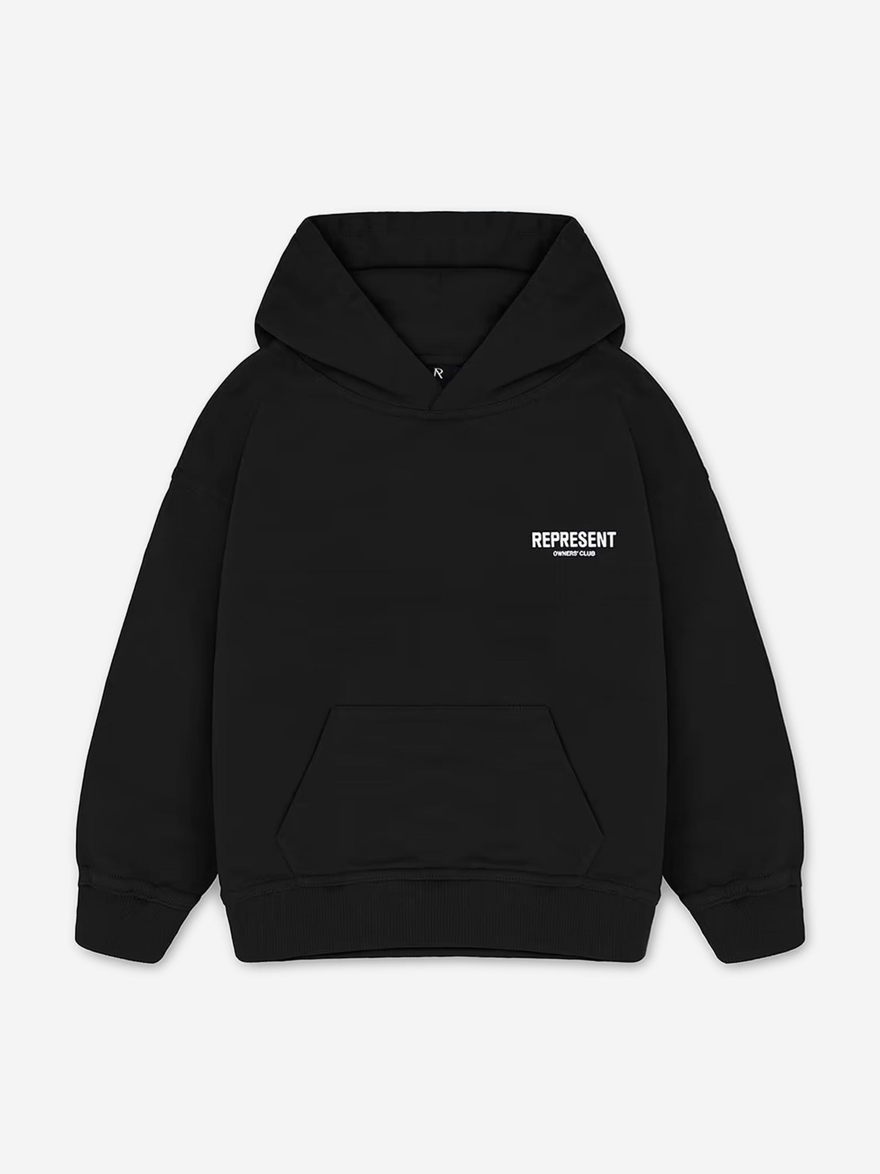 Kids Mini Owners Club Hoodie in Black