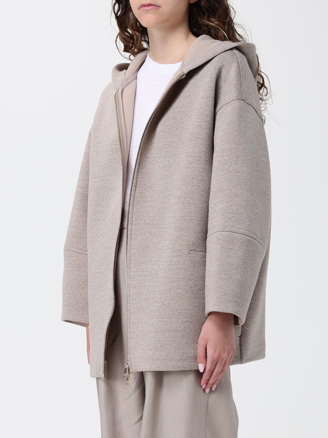 Sweatshirt Woman color Beige