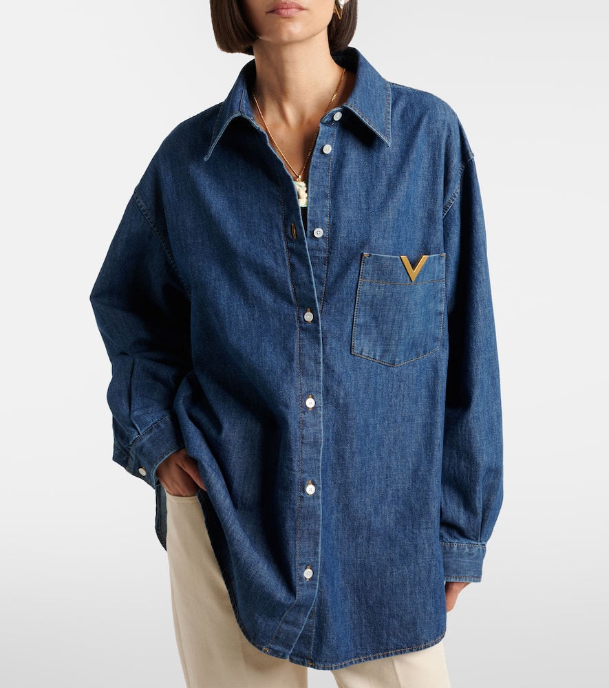 VGold chambray shirt