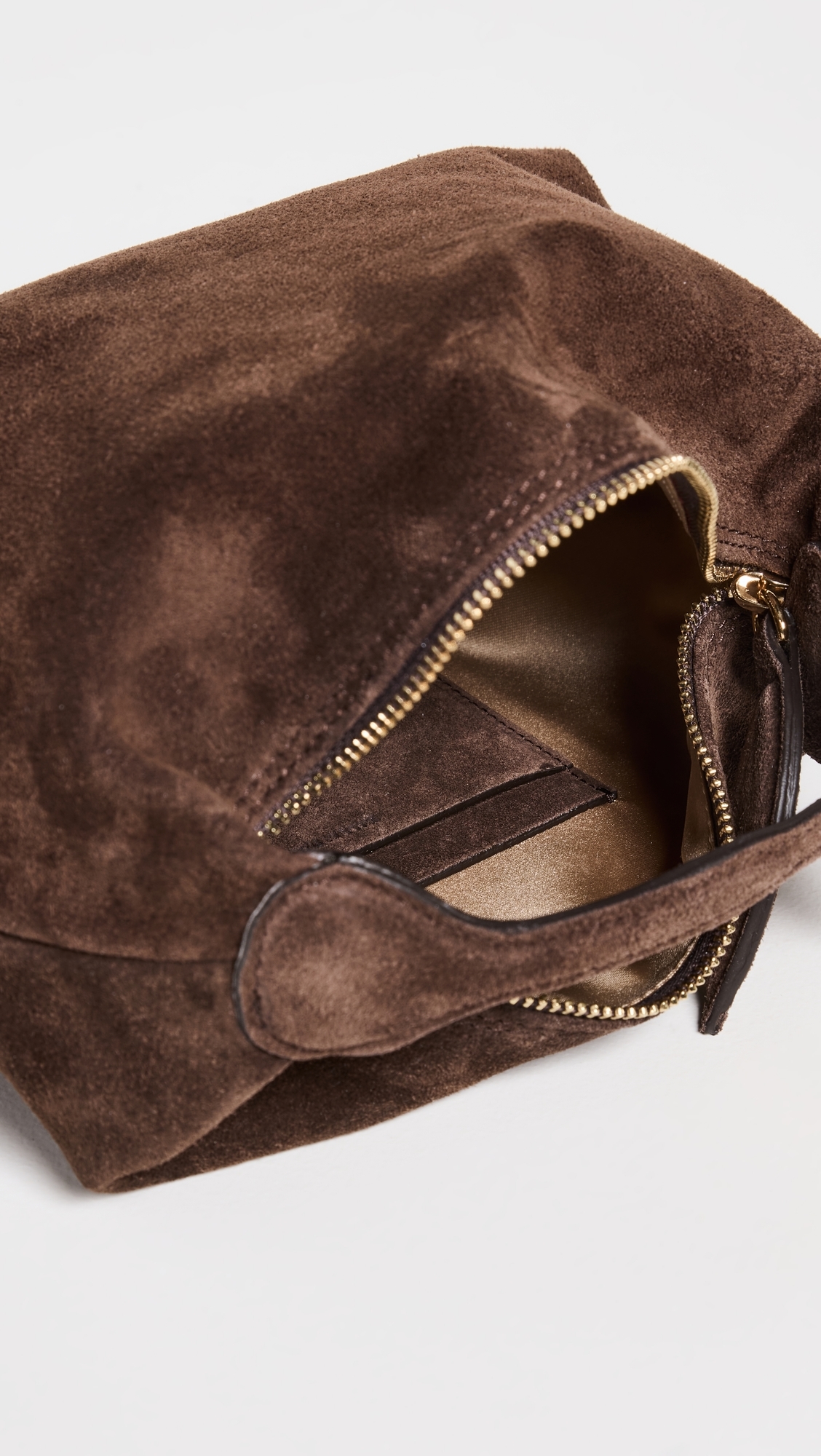 Pillow Pouch Micro Bag Dark Brown One Size