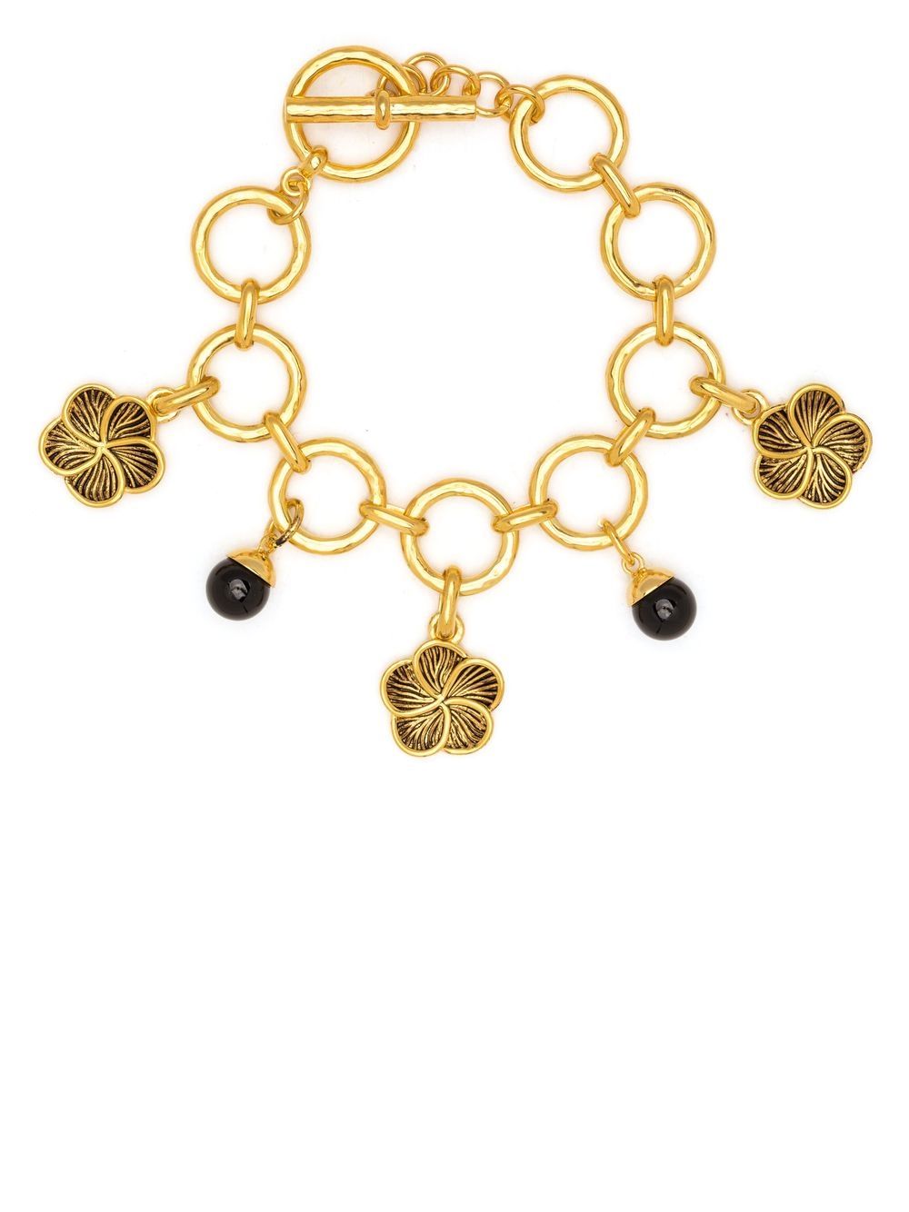 Dallah Onyx bracelet - Gold
