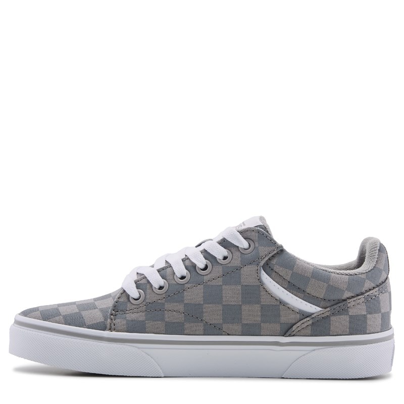 Women's Seldan Low Top Sneakers (Checkerboard Gray)