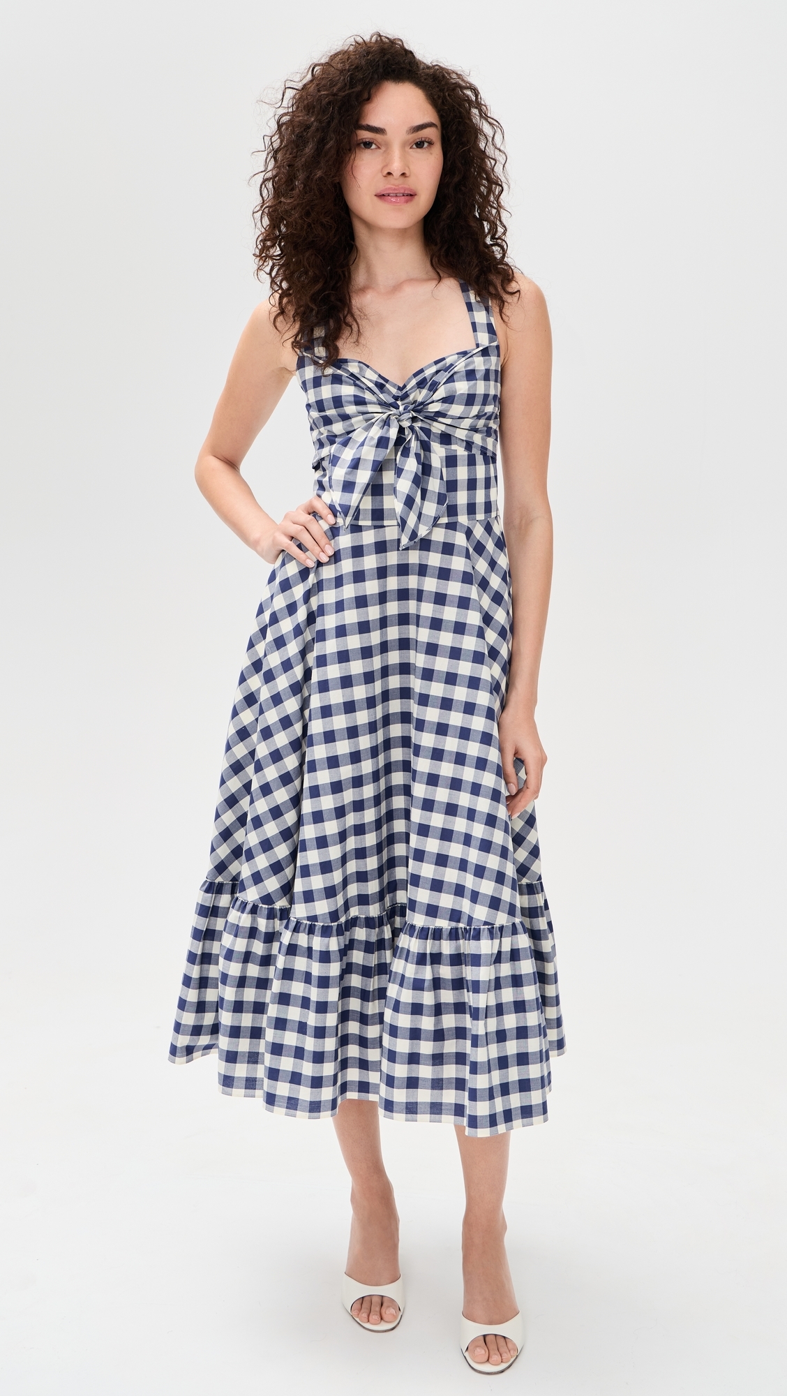 Nellie Dress Navy/Optic