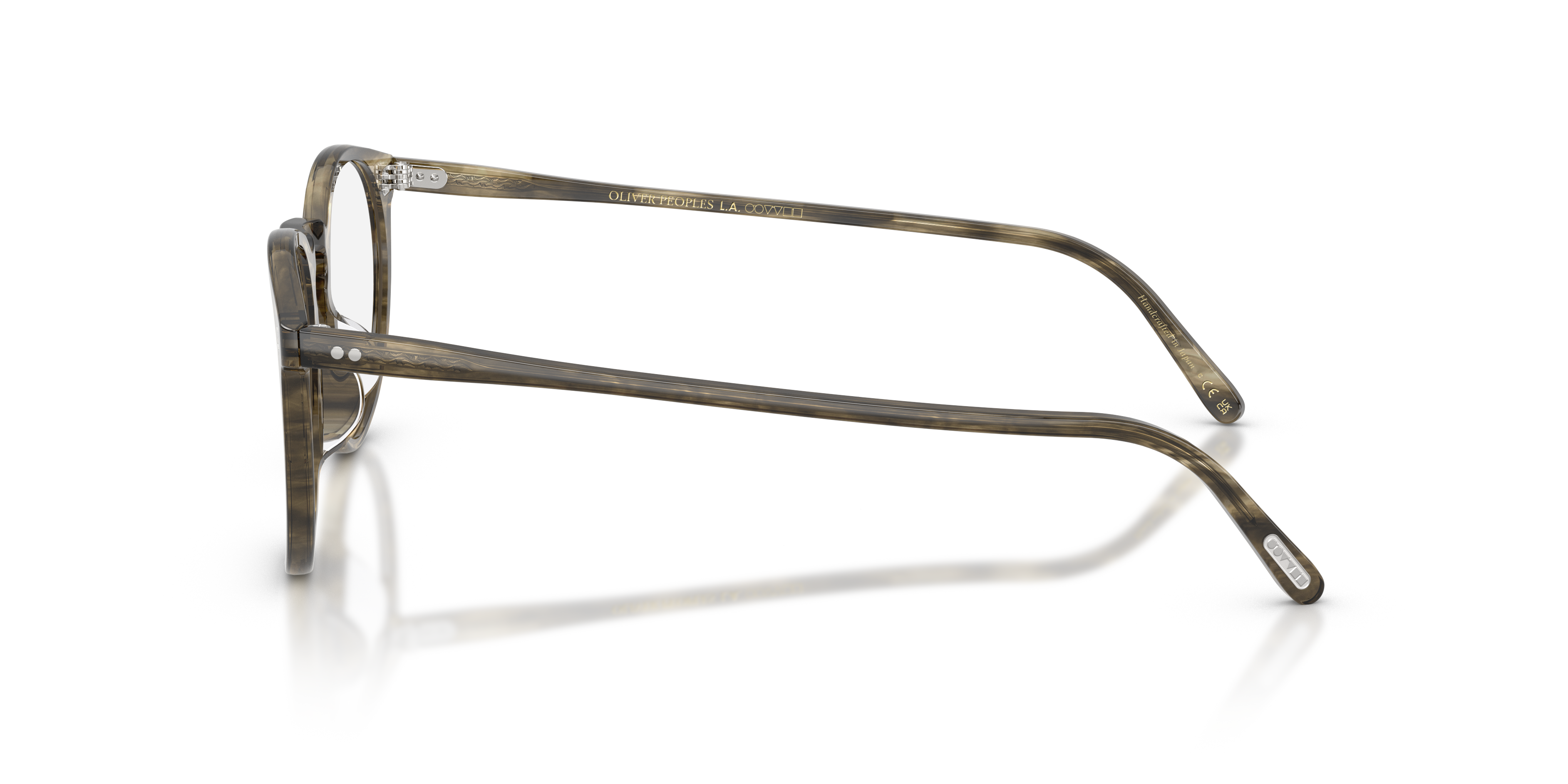 Oliver Peoples Herren Oliver Peoples OV5183 O'MALLEY 1735 Optische Fassungen Acetat Grün Transparent Pantos Norma
