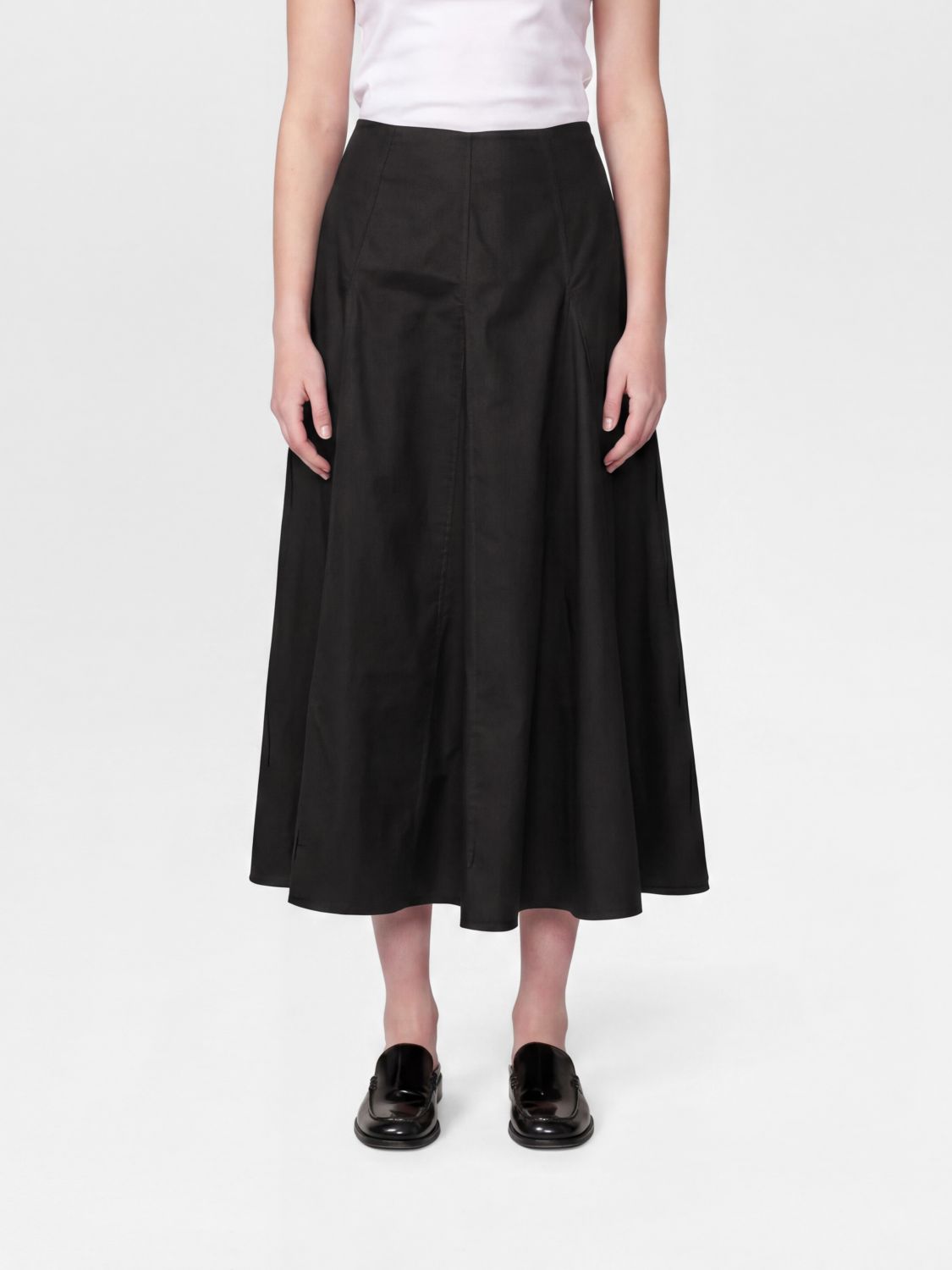 Skirt Woman color Black