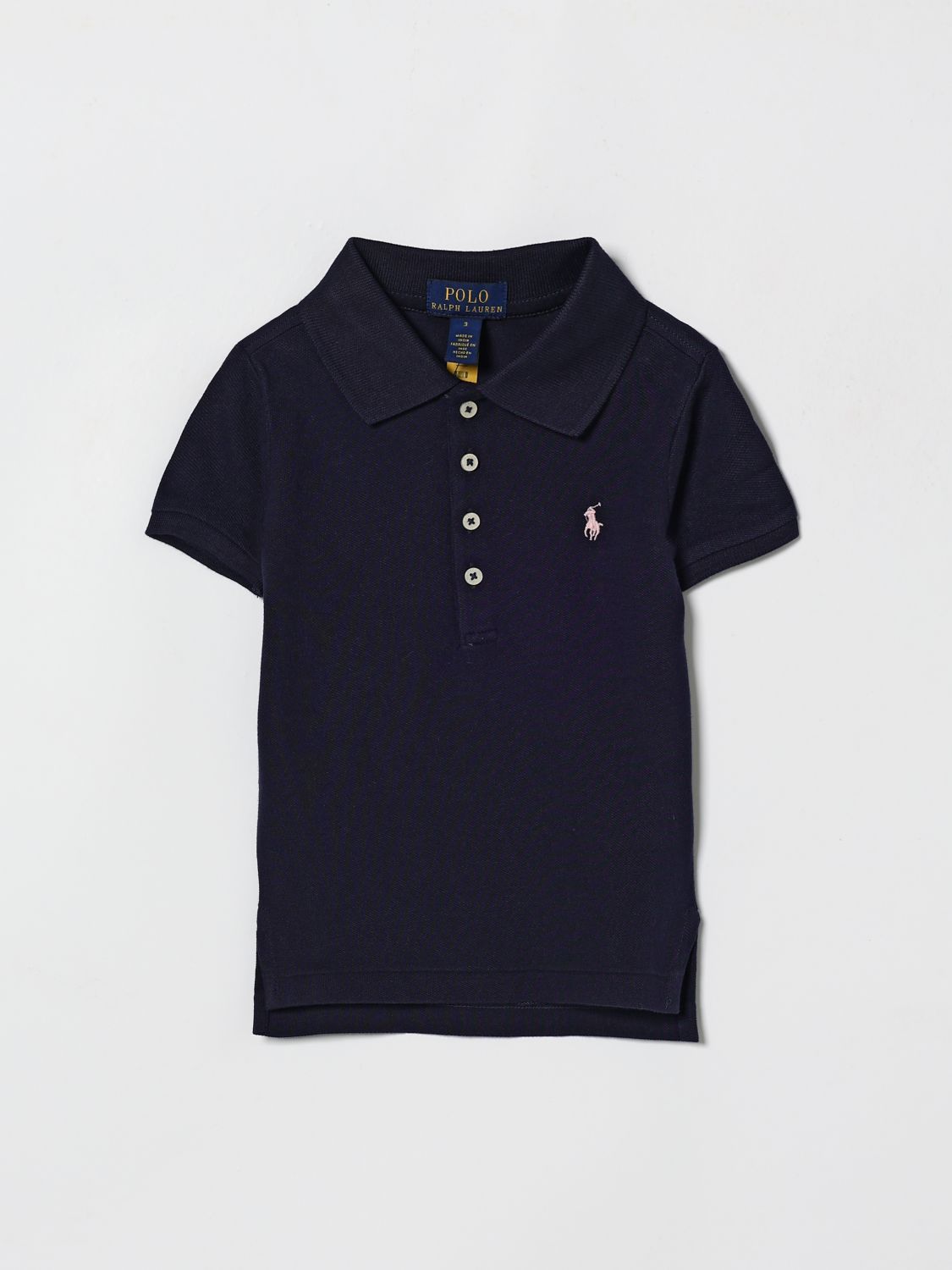Polo Shirt POLO RALPH LAUREN Kids color Navy