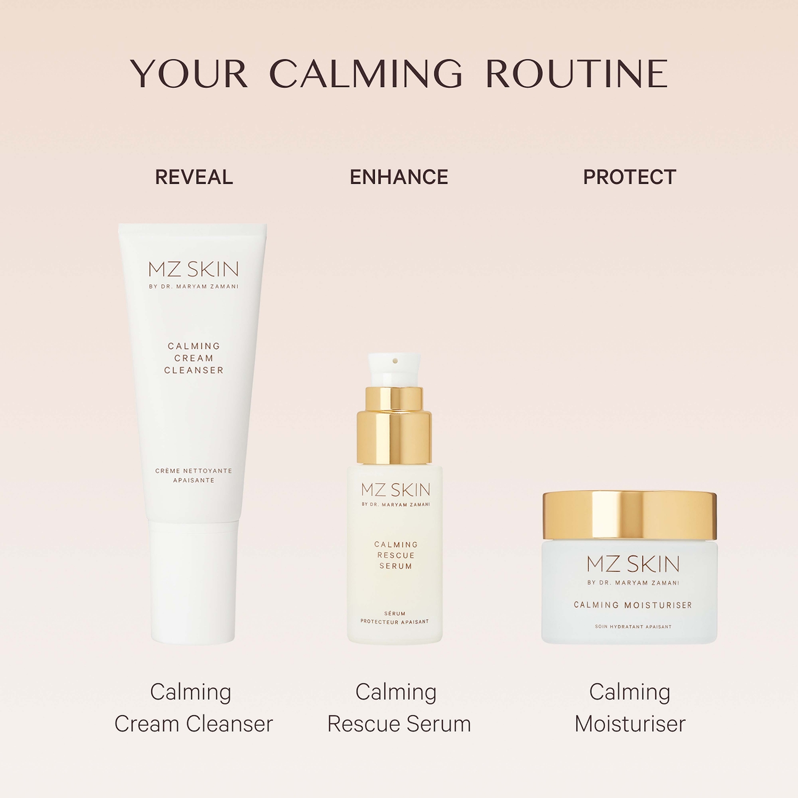 MZ Skin Calming Rescue Serum in Beauty: NA