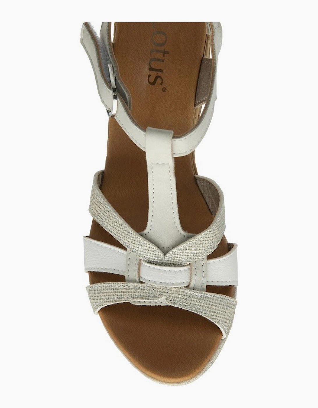 Lotus Women's Cavallo Womens Wedge Sandals - Tan
