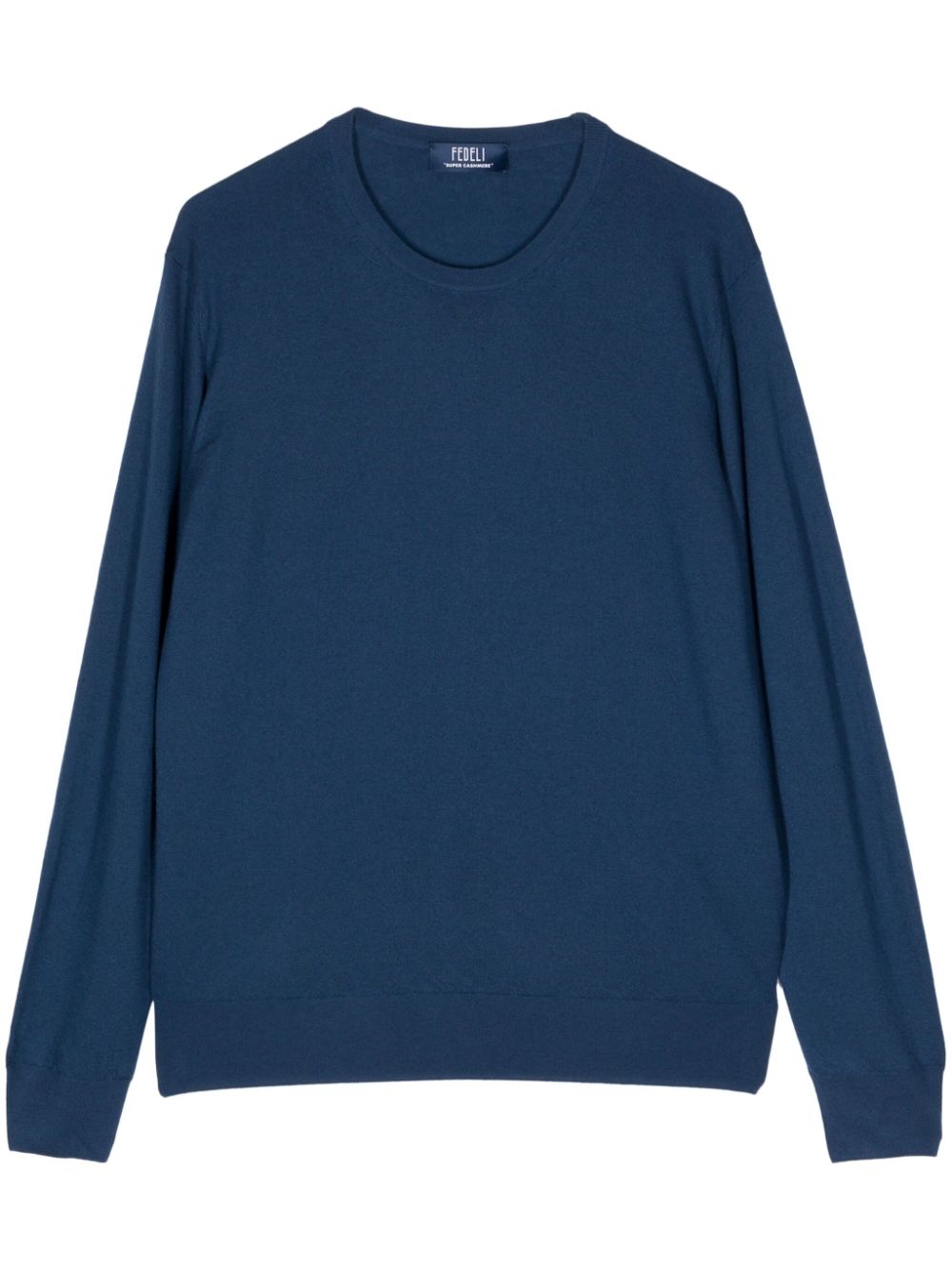 Round-neck jumper - Blue