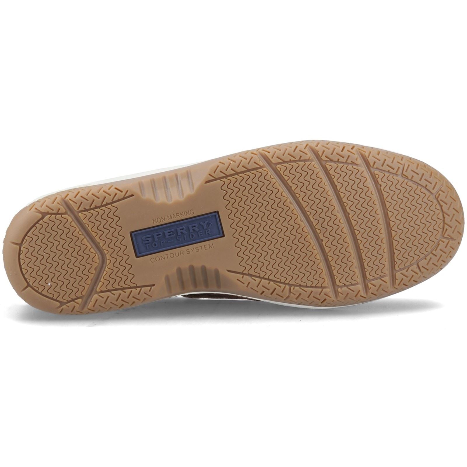 Sperry Billfish 3 Eye Leather Men's Wide Brown Boat Shoe