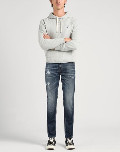 Icon Man Jeans Blue Size 38 Cotton, Elastane, Calfskin