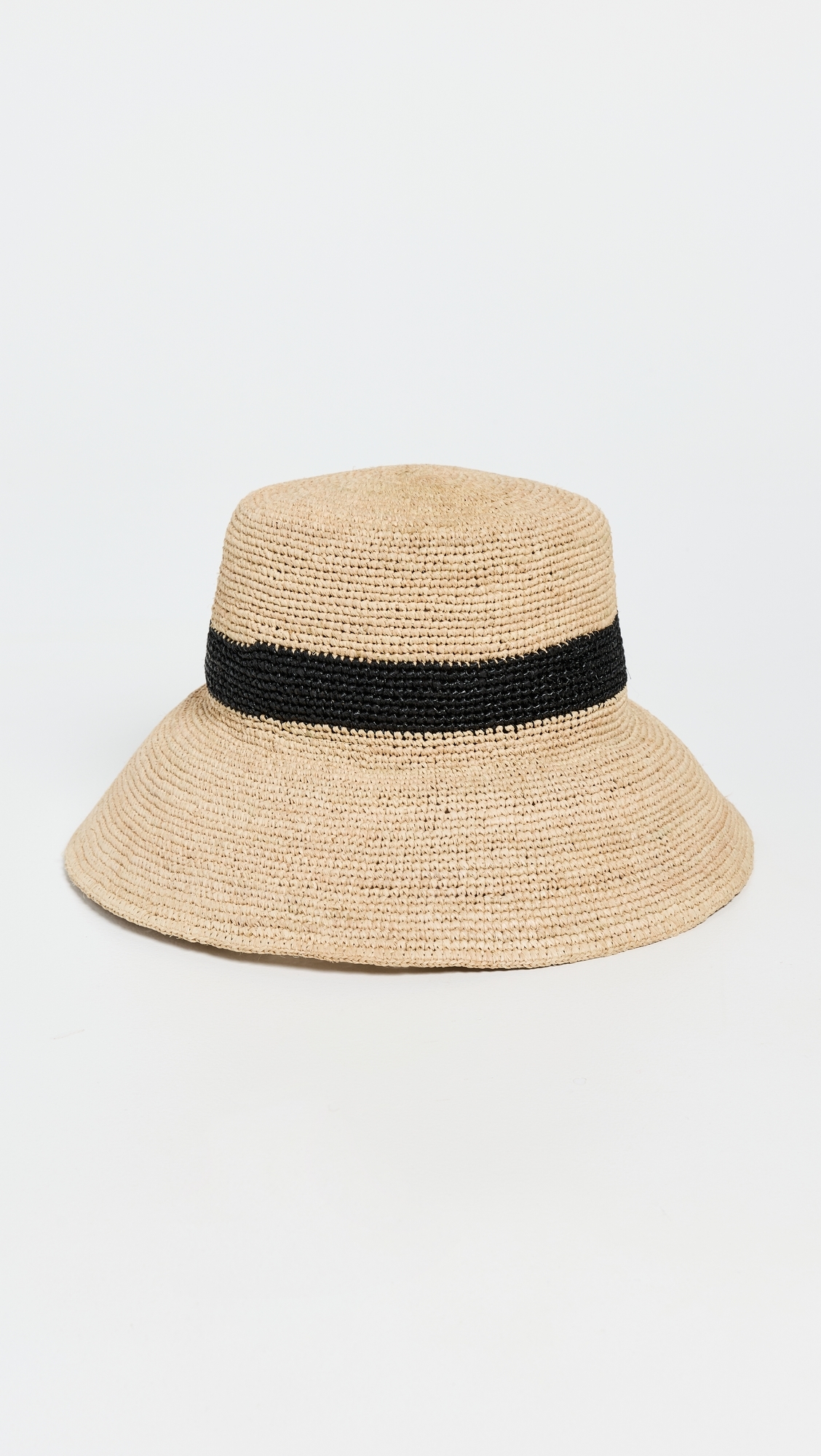 Jenni Kayne | Jenni Kayne Crochet Raffia Sun Hat Black  display picture 3