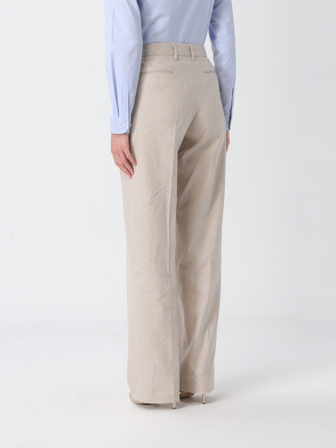 Pants Woman color Beige