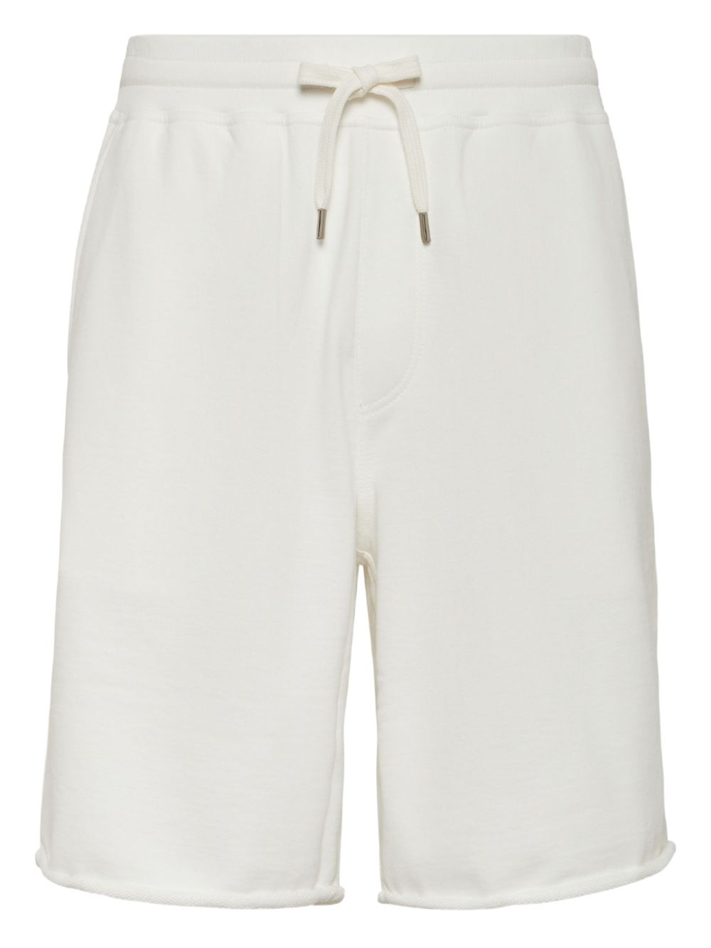 Cotton bermuda shorts - White