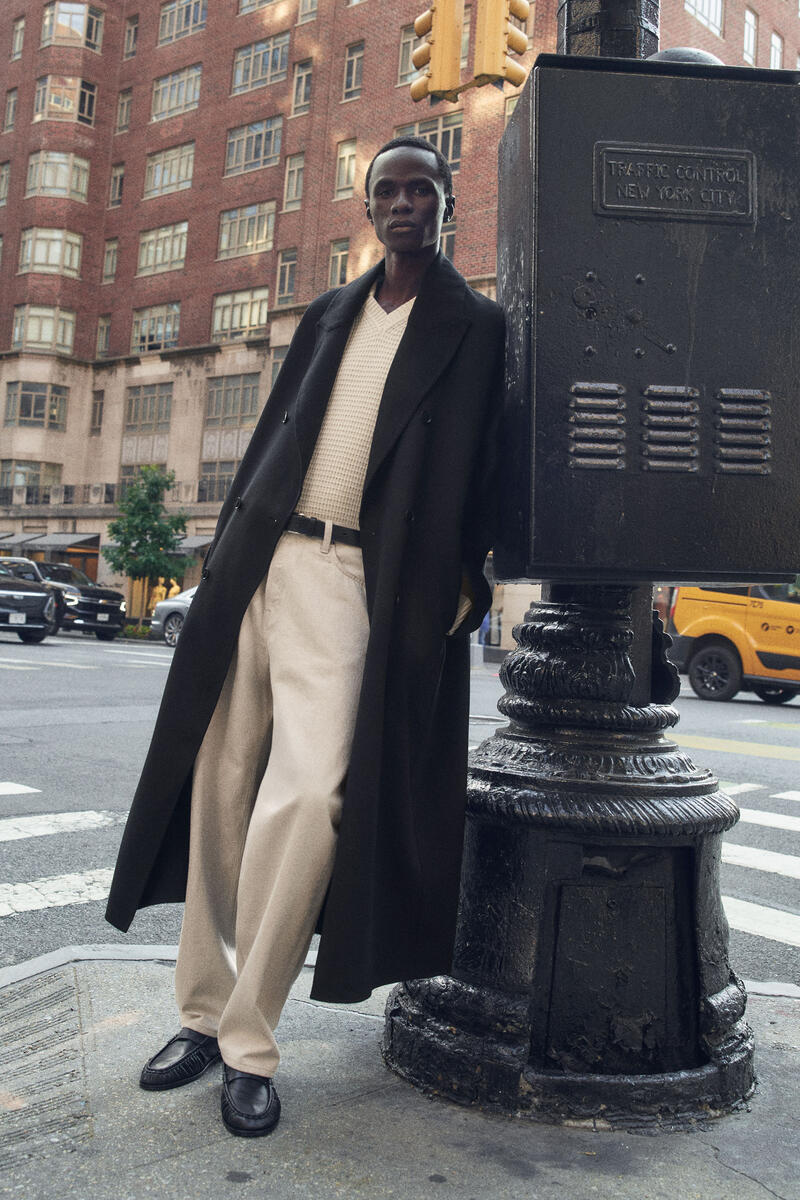 Tailored Double-Faced Cashmere Coat