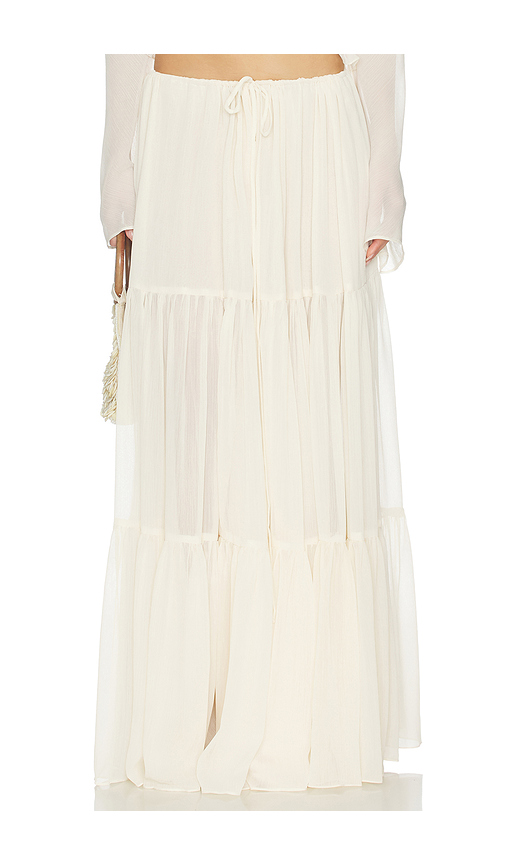 Arcina Ori Alessandra Skirt in Cream. a