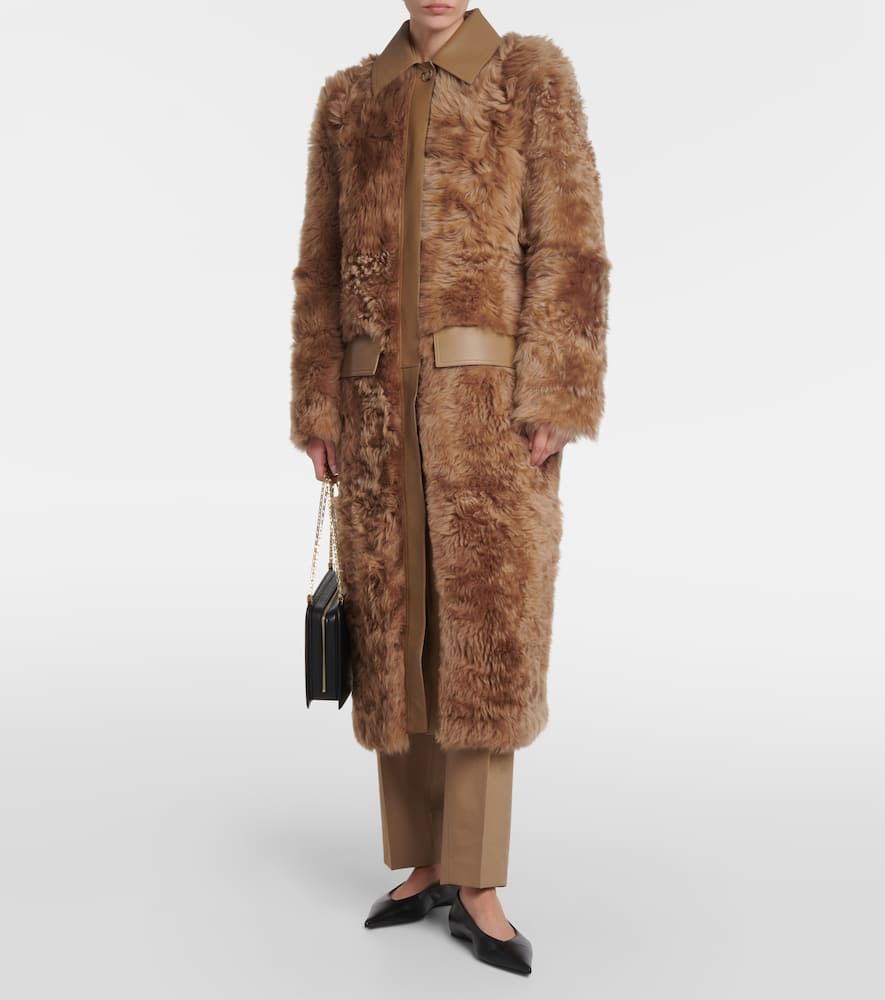 Shearling coat