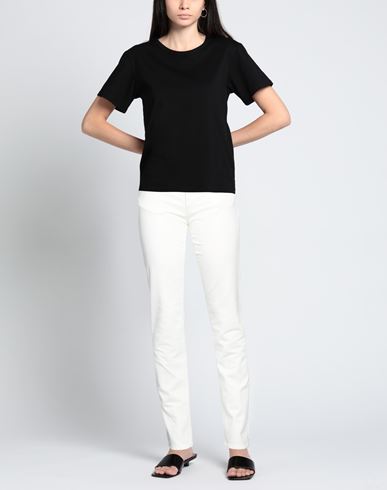 Woman Denim pants Ivory