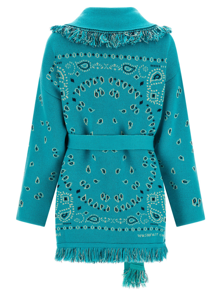Bandana Sweaters And Cardigans Light Blue