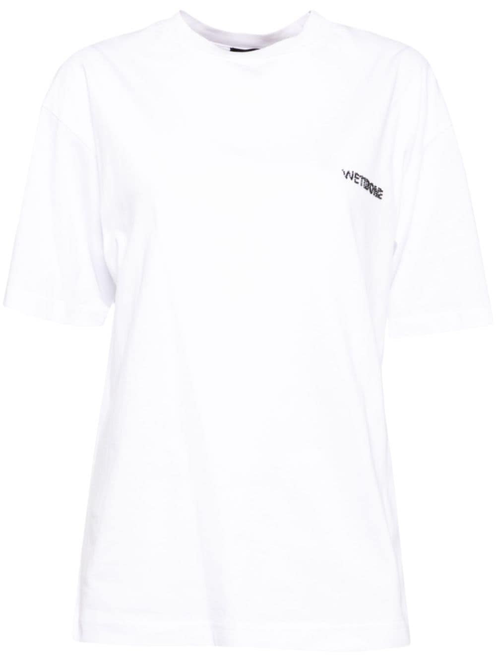 Bead-logo T-shirt - White