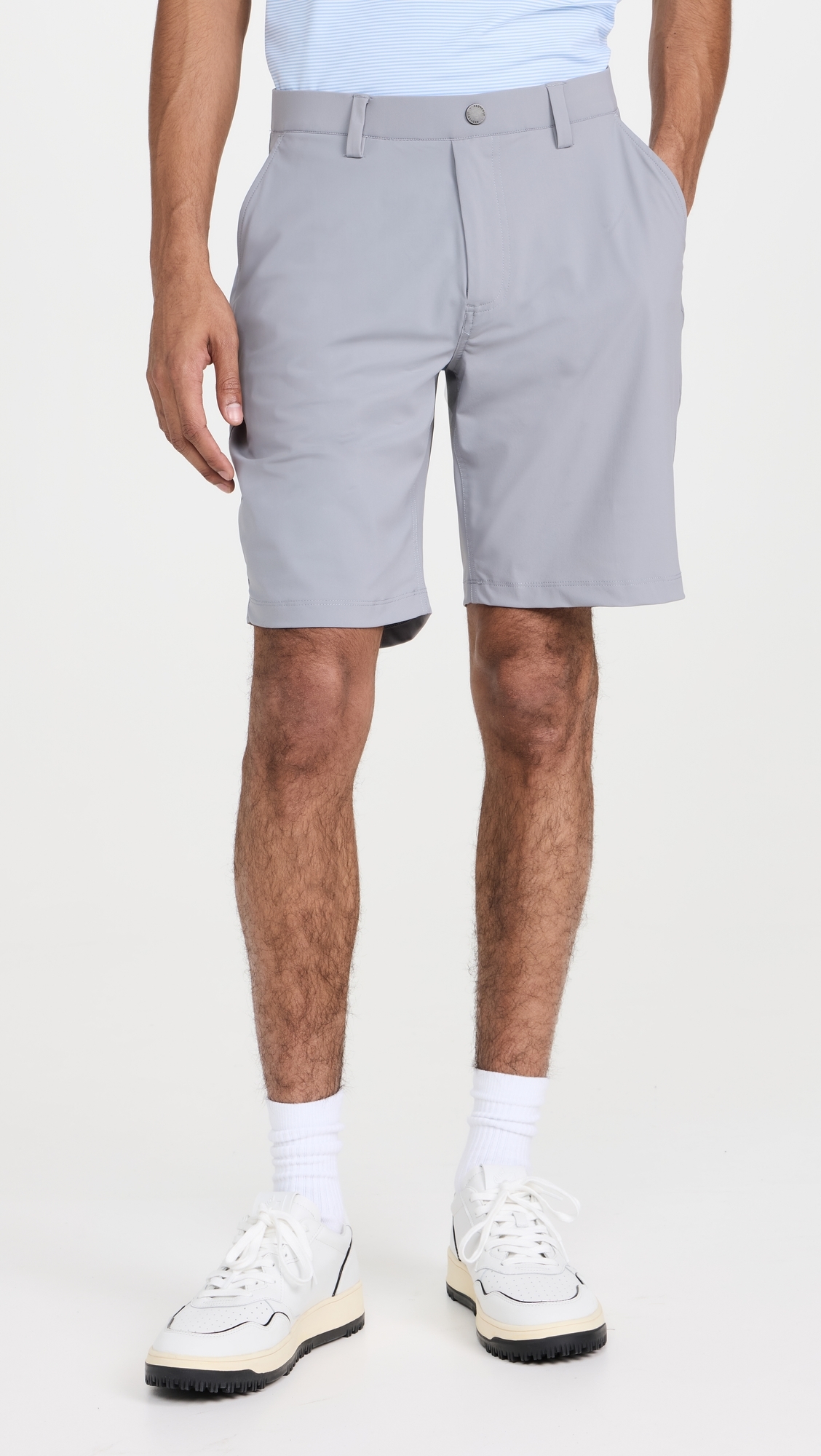 Hanover Pull On Shorts 9 Shadow