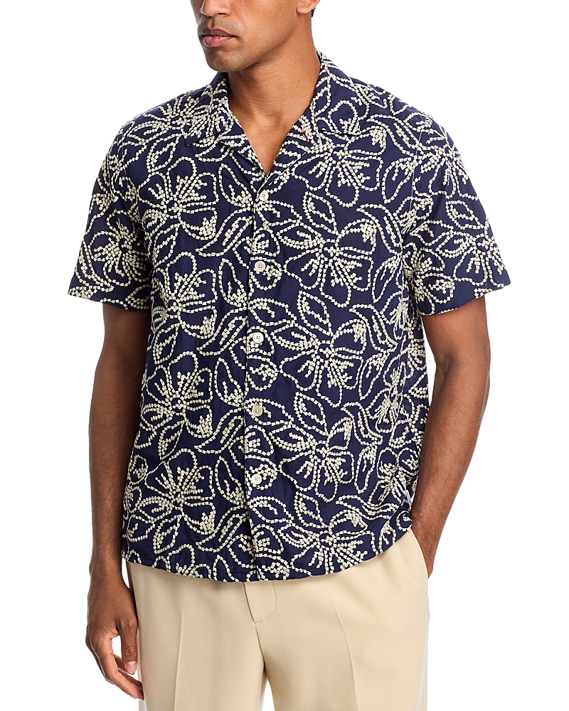 Short Sleeve Printed Camp Shirt