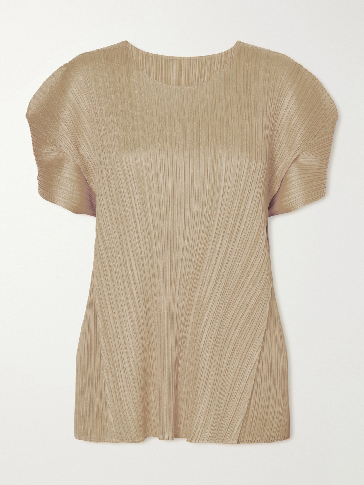 Bouquet Plissé Blouse - Neutrals