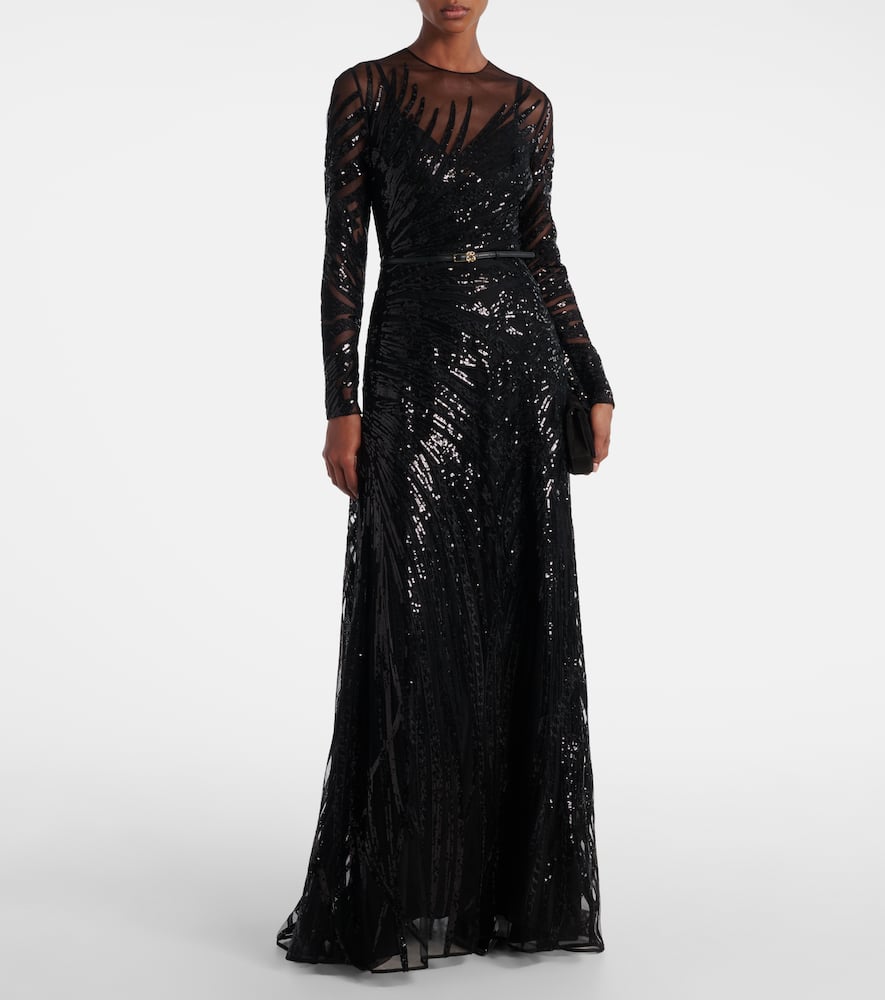 Embellished gown