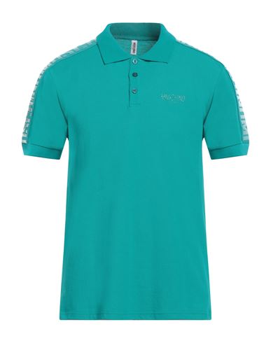 Man Polo shirt Turquoise