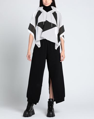 Woman Cape White Size L/XL Cotton