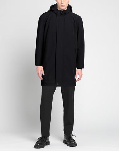 Man Coat Black Size XL Polyamide, Elastane