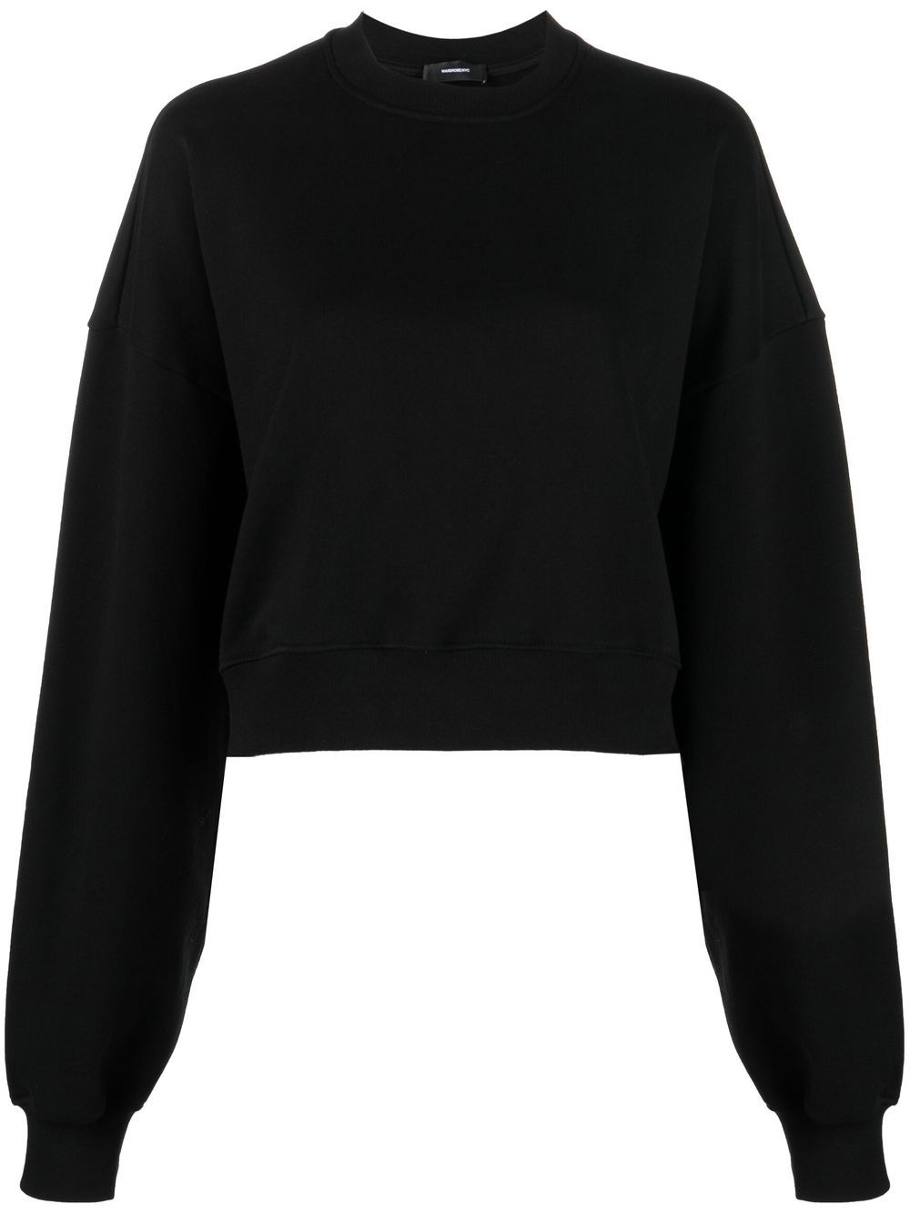 Crew-neck pullover sweatshirt