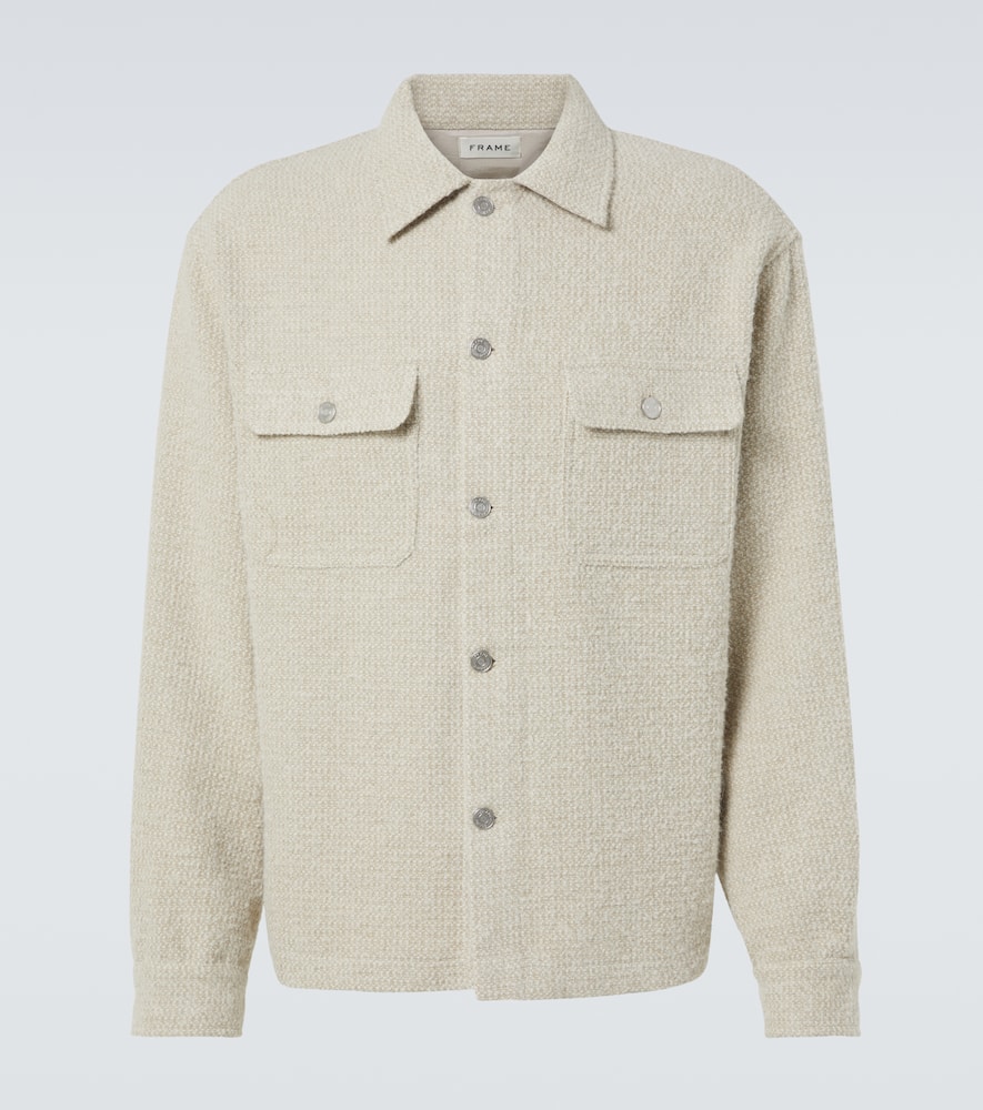 Tweed overshirt