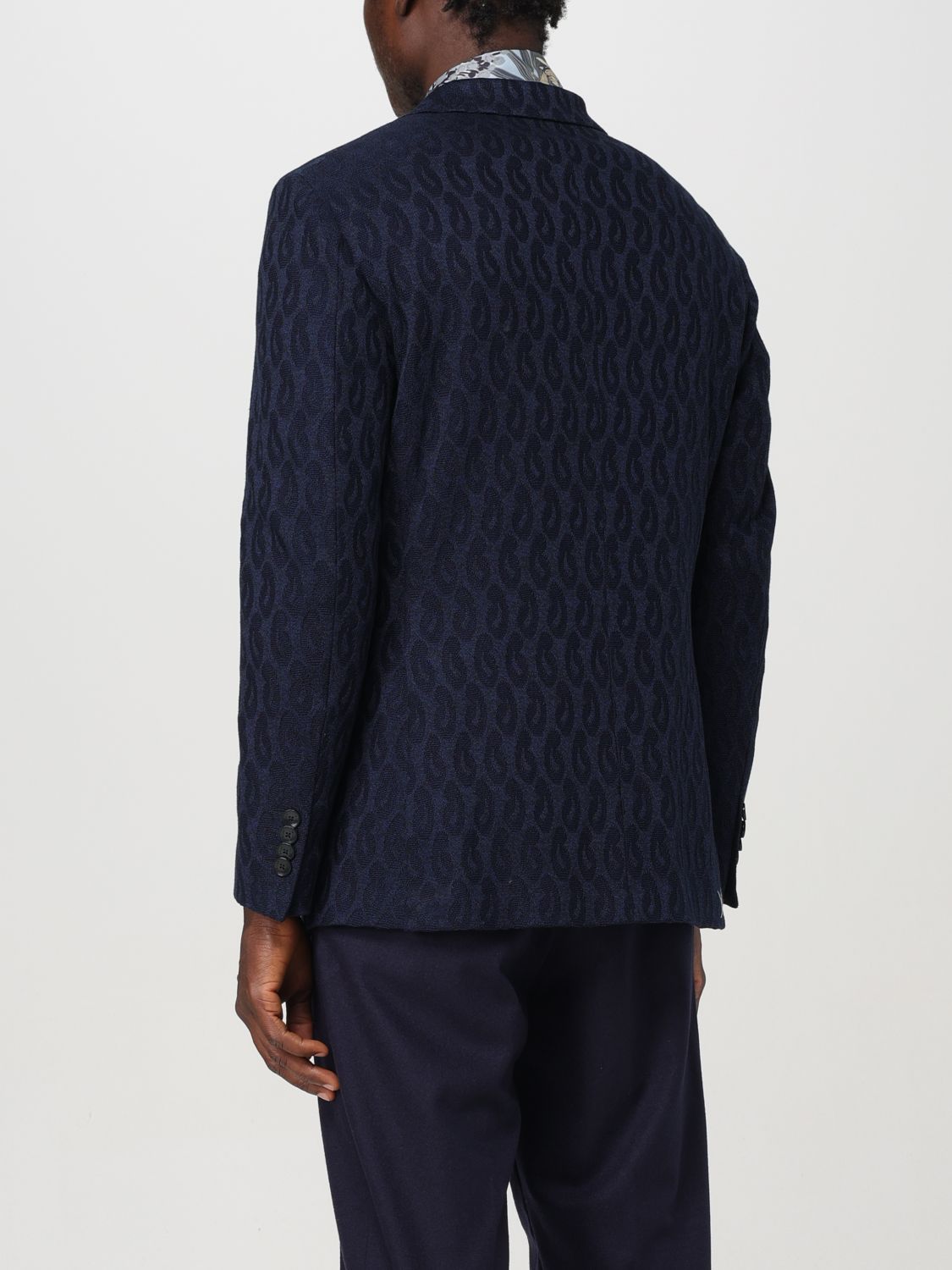 Cotton blazer - Blue