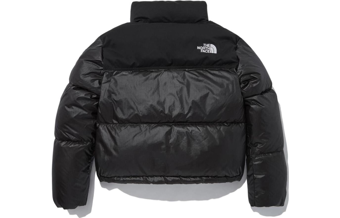 (WMNS) White Label Novelty Nuptse Down Jacket Asia Sizing 'Matte Black'